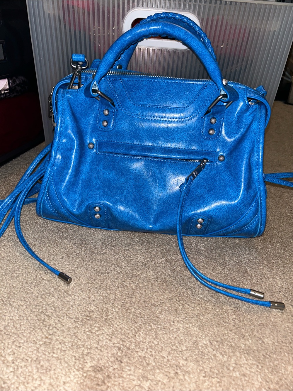 Riggs bag in blue